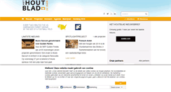 Desktop Screenshot of houtblad.nl