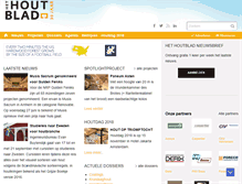 Tablet Screenshot of houtblad.nl